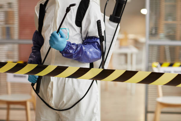 Professional Biohazard technician working in Wiley, GA